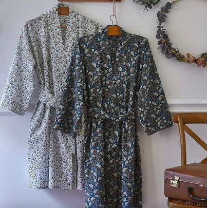 Gift this cotton kimono to the poorly pal who still prioritises style