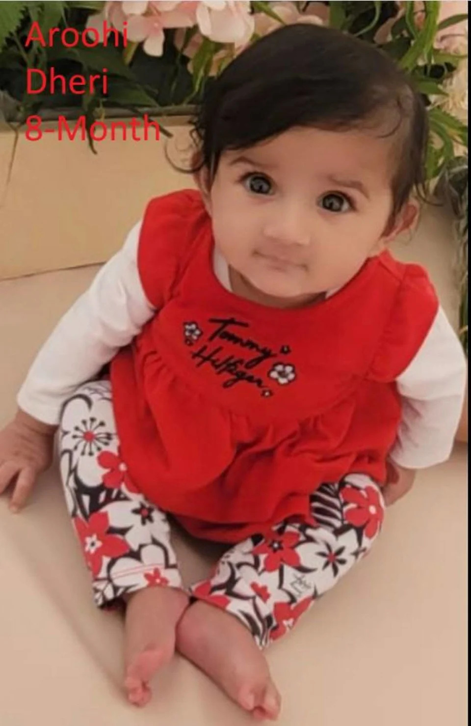 Aroohi Dheri, 8 months