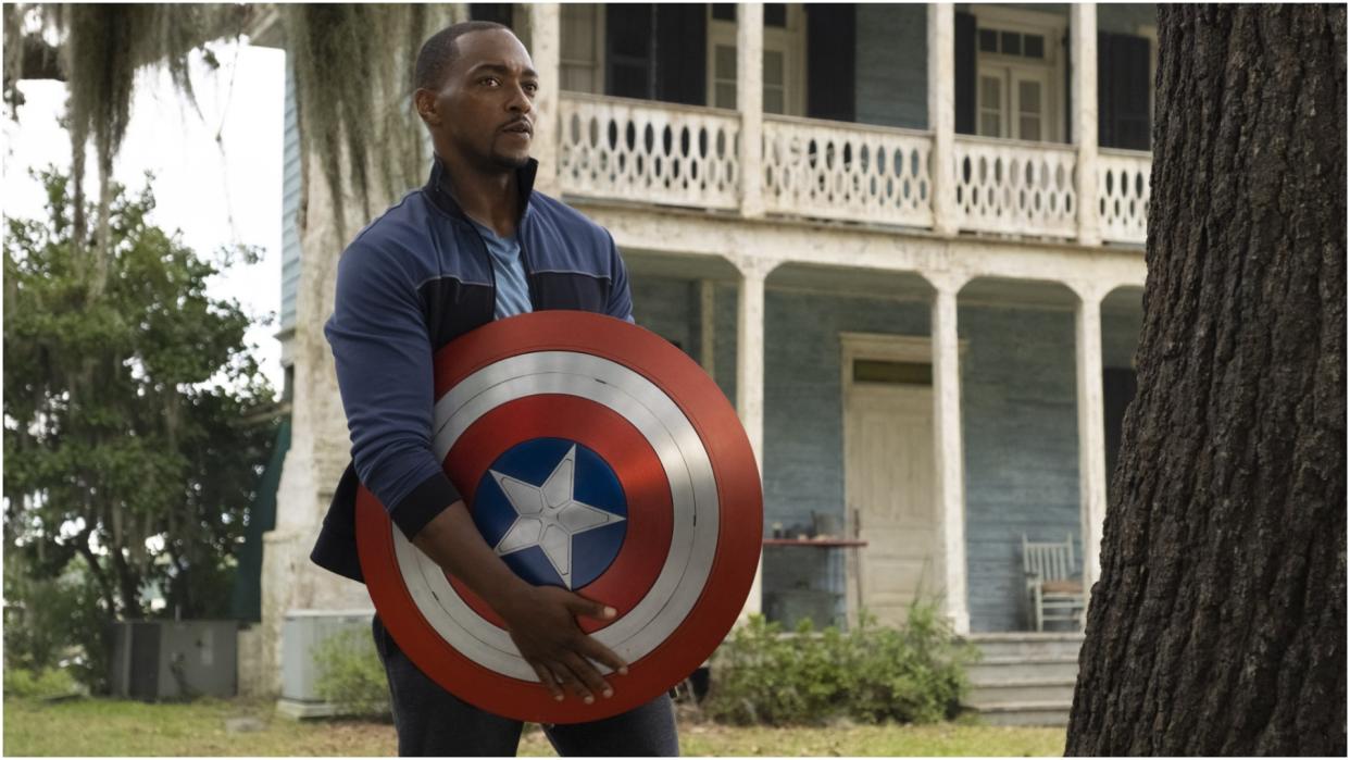  Anthony Mackie as Sam Wilson in The Falcon and the Winter Soldier. 