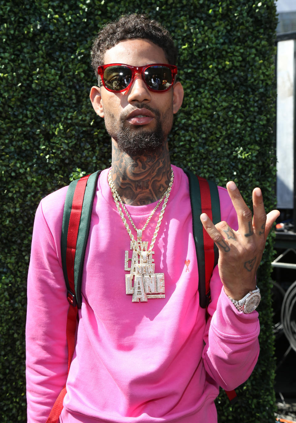 PnB Rock attends night three of BETX Live!, sponsored by Coca-Cola, during the 2017 BET Experience at LA Live on June 24, 2017 in Los Angeles, California.