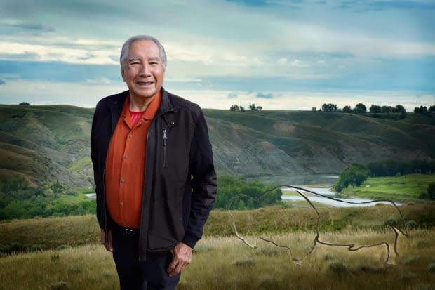 Leroy Little Bear, a University of Lethbridge professor, welcomed the return of bison to Waterton Lakes National Park.