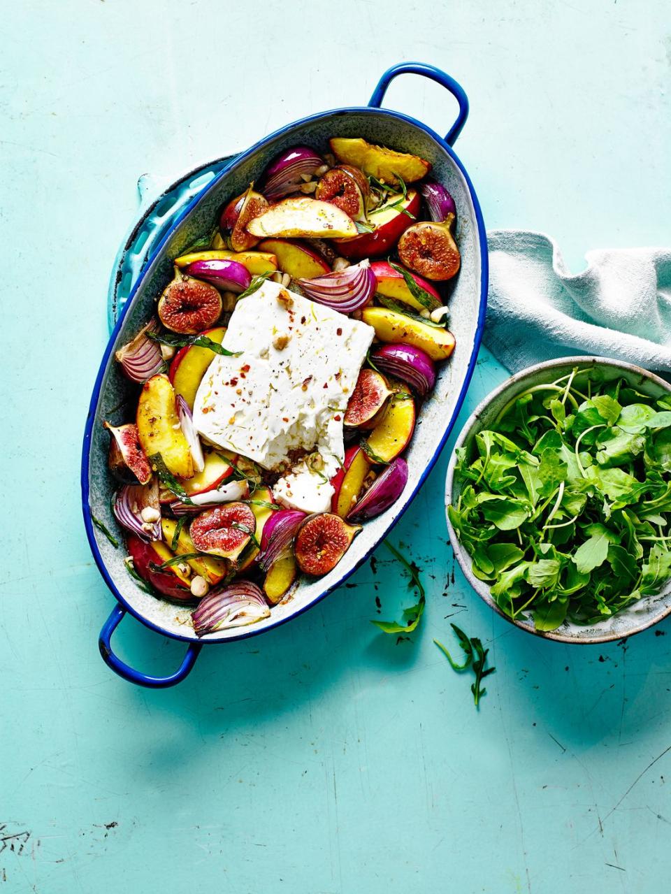 Fruity Baked Feta Traybake - best feta recipes 2021