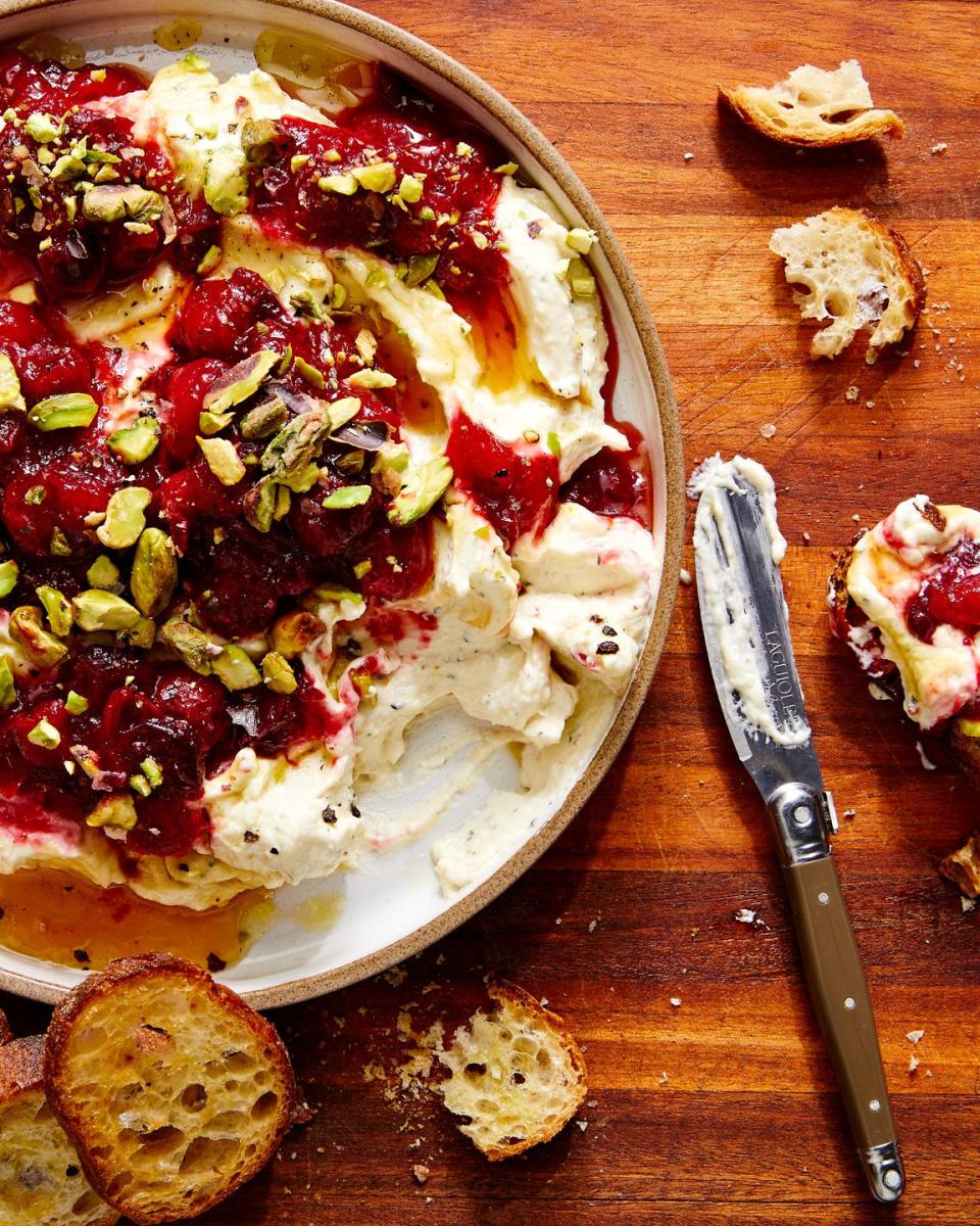 Cranberry Whipped Feta