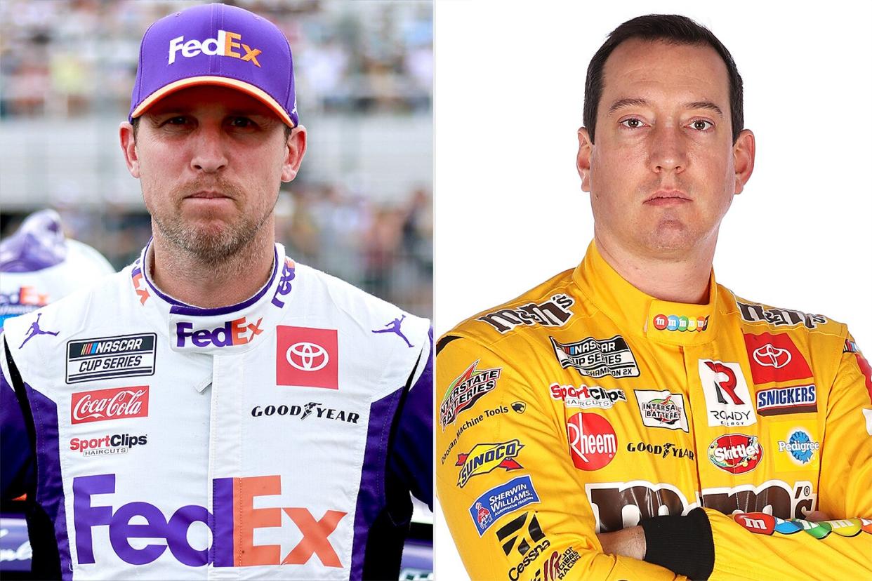 Denny Hamlin Kyle Busch