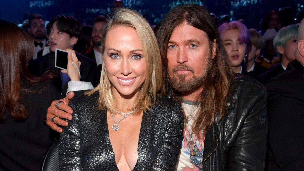 Tish Cyrus and Billy Ray Cyrus