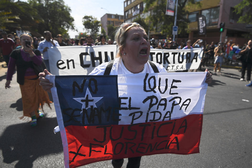 (FOTOS) El recibimiento que le han dado al Papa en Chile