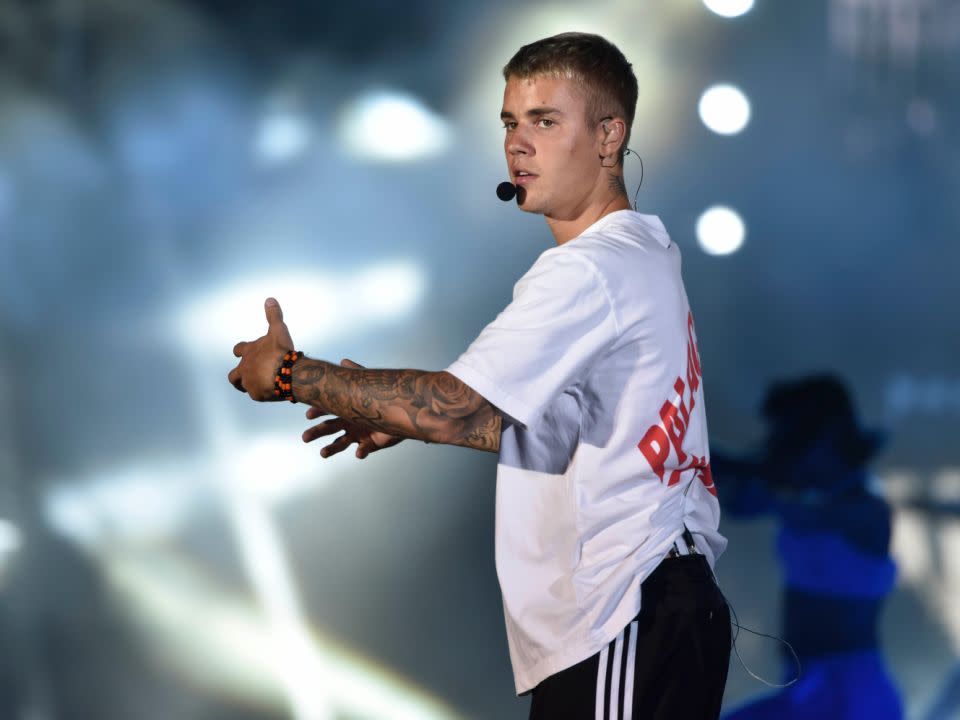 Bieber upset his fans when he cancelled his tour. Source: Getty