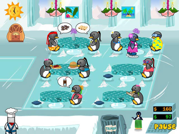 Game 1 of the 12 Games of Christmas: Penguin Diner 2