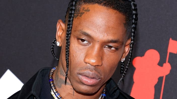 Travis Scott attends the 2021 MTV Video Music Awards at Barclays Center last September in Brooklyn. (Photo: Jason Kempin/Getty Images)