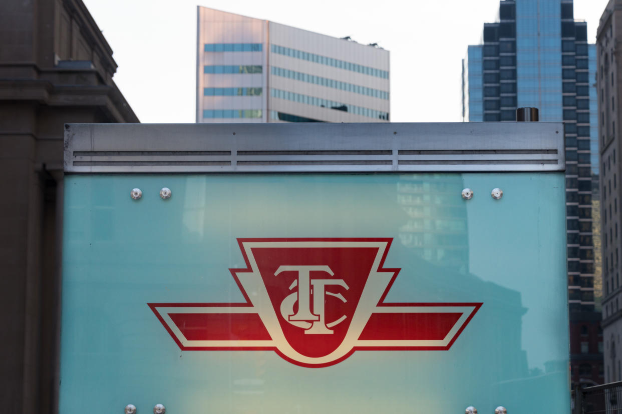 The Toronto Transit Commission with pause service in the city on Monday in honour of the late Queen Elizabeth II. (Photo by Roberto Machado Noa/LightRocket via Getty Images)