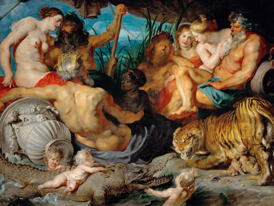 The Four Rivers of Paradise, Rubens