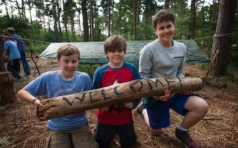 Camp Wilderness in Hertfordshire - Credit: Julian Andrews