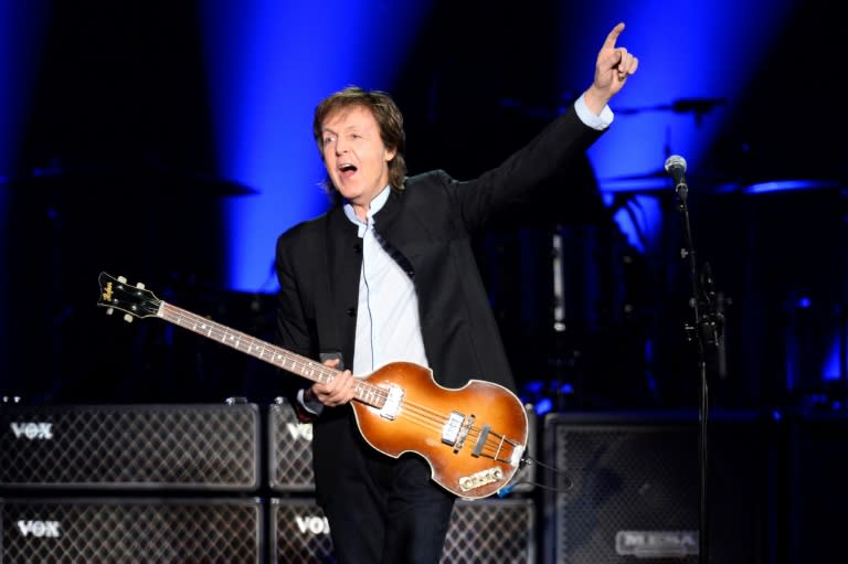 Paul McCartney en concert à Paris, le 10 mai 2016 (BERTRAND GUAY)