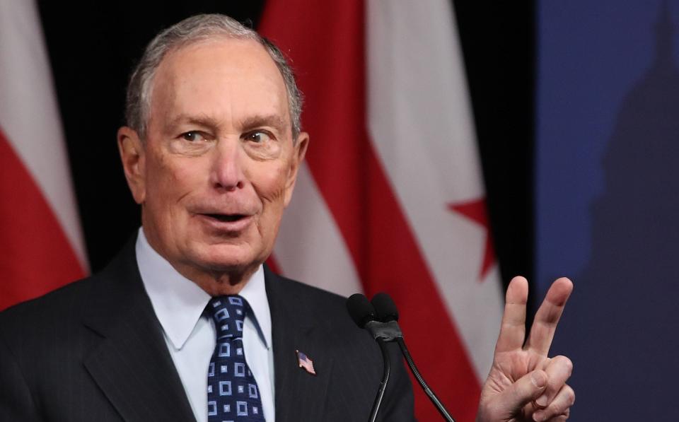 Mike Bloomberg has urged the Democrats not to rush into a decision over their presidential nominee