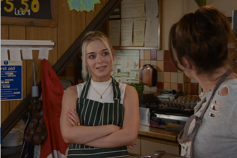 Lauren Bolton in Coronation Street