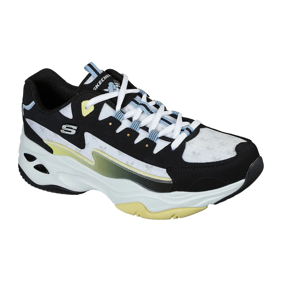 Skechers Womens One Piece D&#39;Lites 4.0 Sport Womens Shoes - 896036-BKMT. (Photo: Skechers SG)