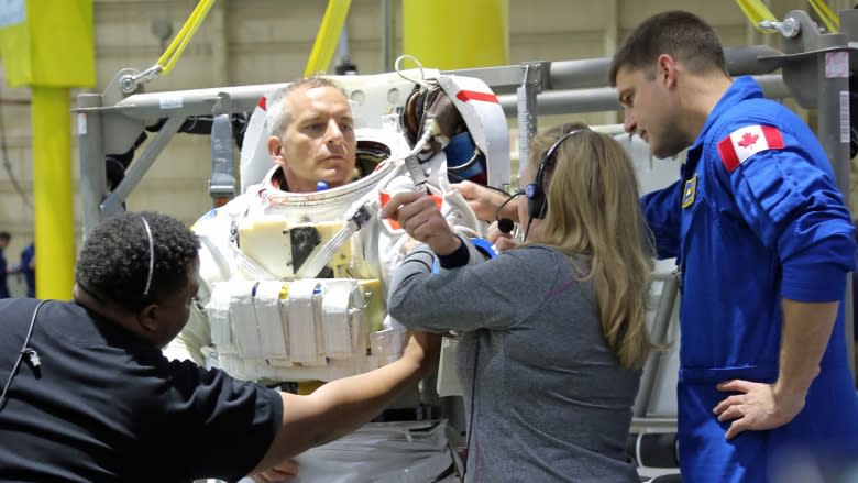 Space suits, simulations and 'animal fear': How astronaut David Saint-Jacques is preparing for orbit