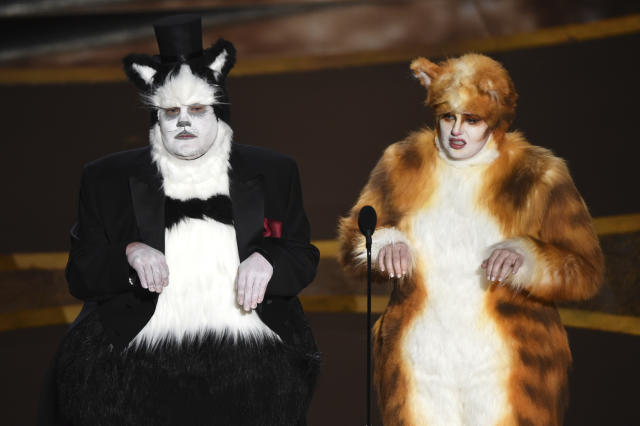 James Corden and Rebel Wilson Take Us Behind the Scenes of the New <em>Cats</em>  Movie - Parade