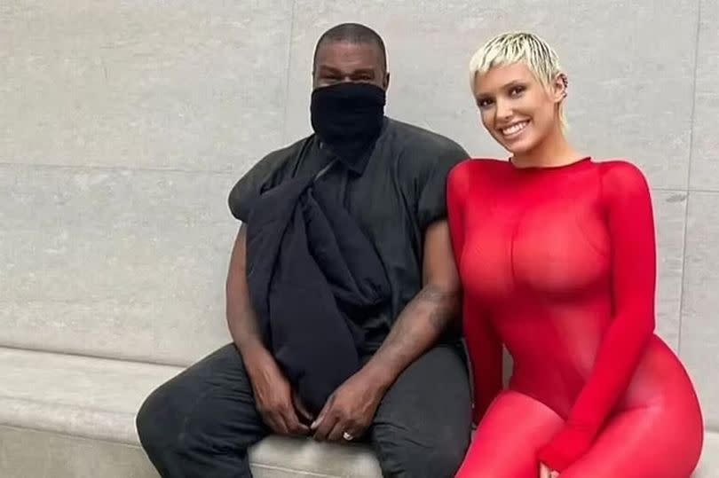 Bianca Censori and her husband Kanye West