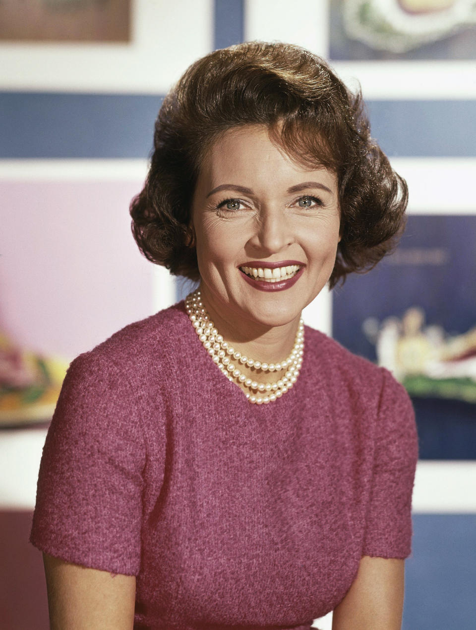 FILE - Actress Betty White in 1965. Betty White, whose saucy, up-for-anything charm made her a television mainstay for more than 60 years, has died. She was 99. (AP Photo, File)