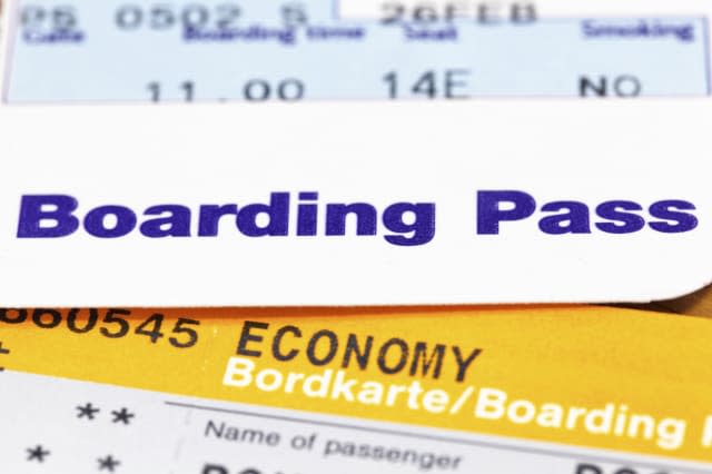 This is why you should post a picture of your boarding pass online