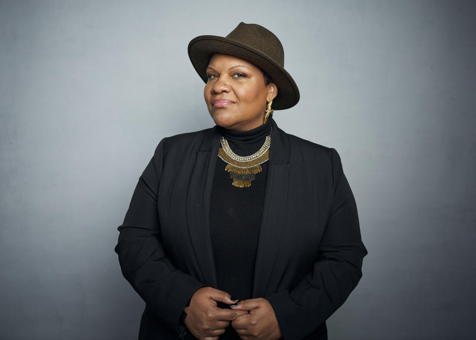 Writer/director Radha Blank poses for a portrait to promote the film "The 40-Year-Old Version" at the Music Lodge during the Sundance Film Festival on Friday, Jan. 24, 2020, in Park City, Utah. (Photo by Taylor Jewell/Invision/AP)