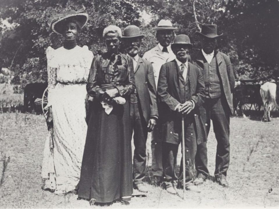 A group during Juneteenth Celebration 1900