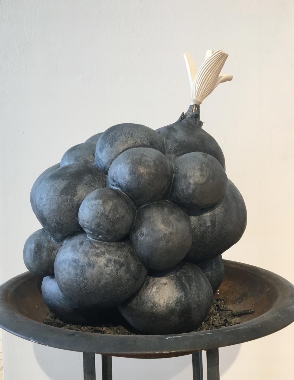 Pyrophytic Growth by Elizabeth Pena Alvarez Ceramic Sculpture