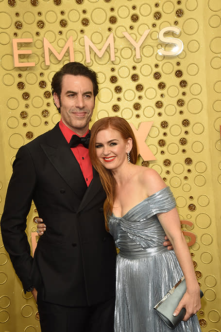 Sacha Baron Cohen & IslaFisher