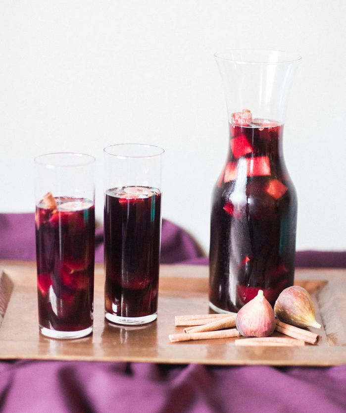 Whiskey Fig Sangria