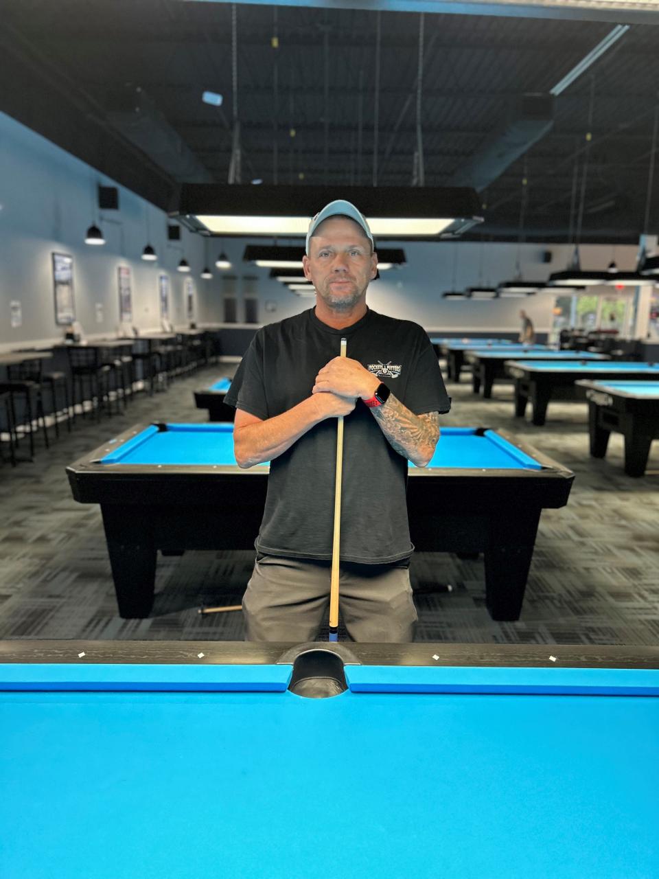 Sonny Barrett opened Pockets & Putters, a family entertainment center with 16 pool tables and a golf simulator, on Barton Boulevard in Rockledge.