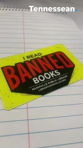 The Nashville Public Library has unveiled a new "I Read Banned Books" library card celebrating the "right to read"  in light of efforts to ban certain books in Tennessee.