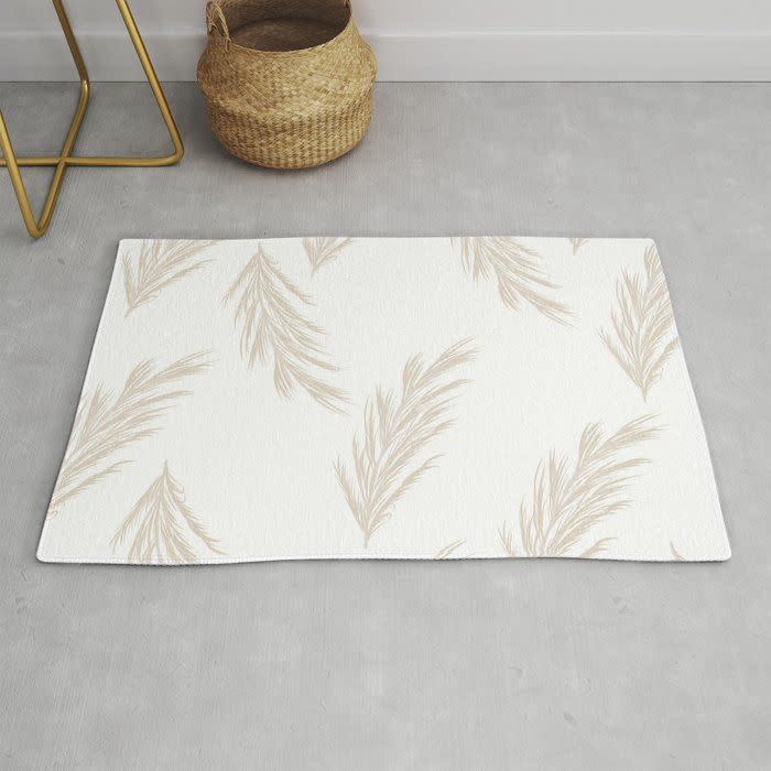 9) Delicate Pampas Bespoke Rug