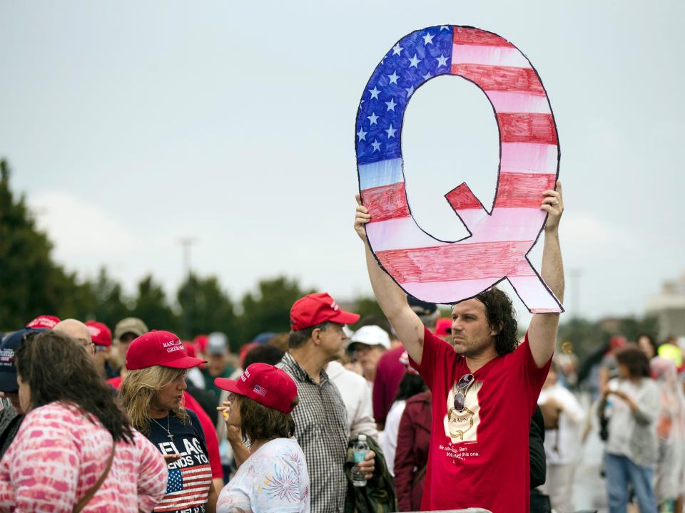 Qanon sign