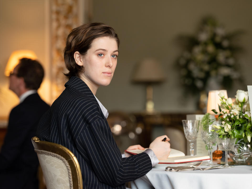 Honor Swinton Byrne in The Souvenir Part II (Picturehouse)