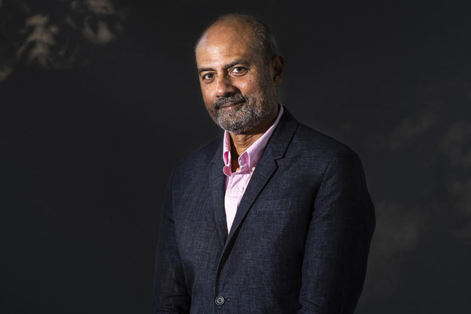 EDINBURGH, SCOTLAND - AUGUST 25: British newsreader, journalist and television news presenter George Alagiah attends a photo call during Edinburgh International Book Festival 2019 on August 25, 2019 in Edinburgh, Scotland. (Photo by Simone Padovani/Awakening/Getty Images)