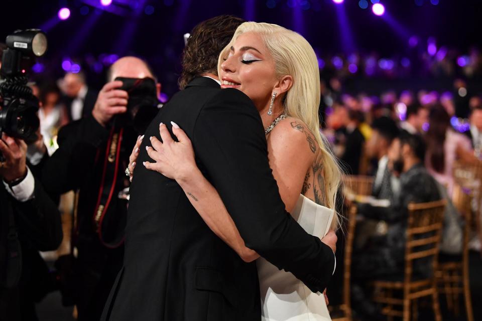 Bradley Cooper and Lady Gaga