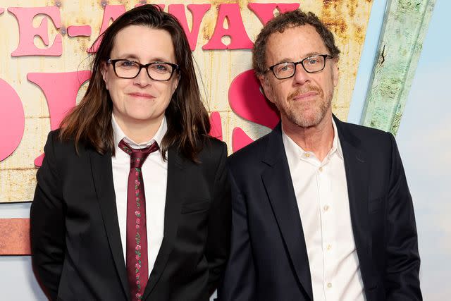 <p>Cindy Ord/Getty Images</p> Tricia Cooke and Ethan Coen