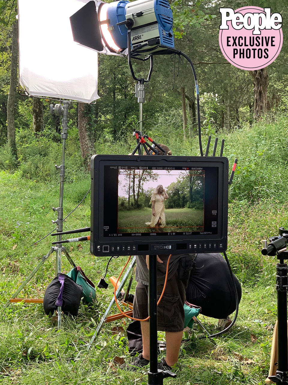 <p>This was a beautiful scene in a field where I am performing barefoot.</p>