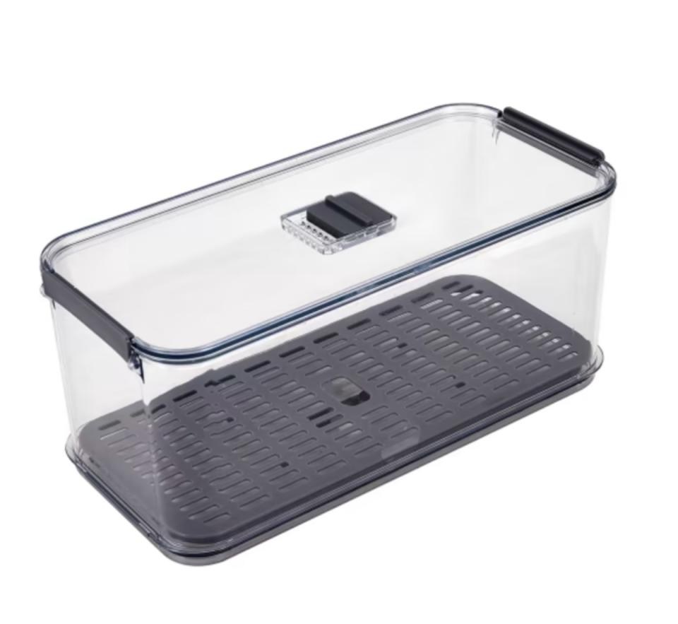 The 6L Fridge Container from Kmart is designed for storing leftover food. Photo: Kmart