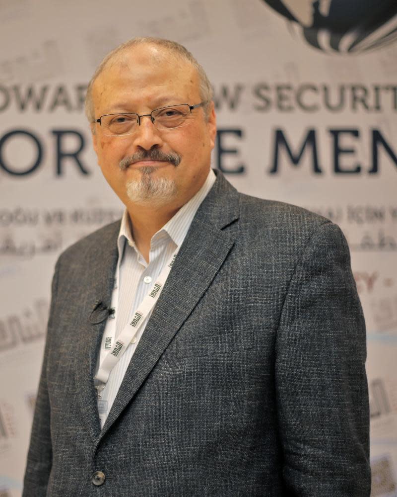 Saudi journalist Jamal Khashoggi, who is believed to have been murdered in the Saudi consulate.