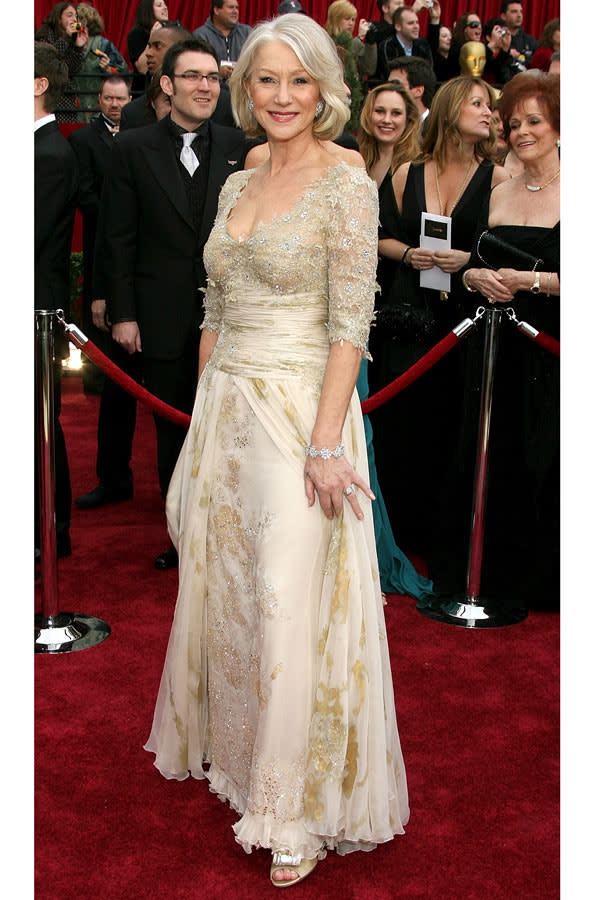 Helen Mirren in Christian Lacroix