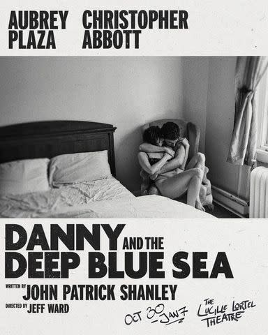 <p>Aubrey Plaza/dannyandthedeepnyc/ Instagram</p> Aubrey Plaza promotes Danny and the Deep with Instagram photo