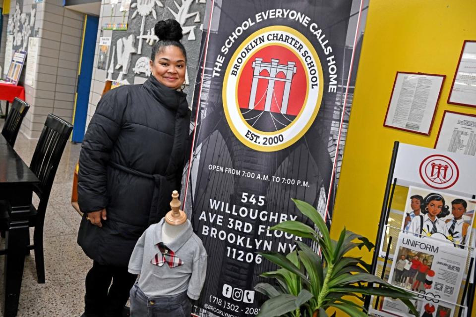 Brooklyn Charter School principal Joanne Hunt. She helped come up with the program after school enrollment dropped Gregory P. Mango