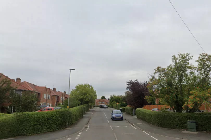 Abbey Drive in Ashby, where the incident occurred