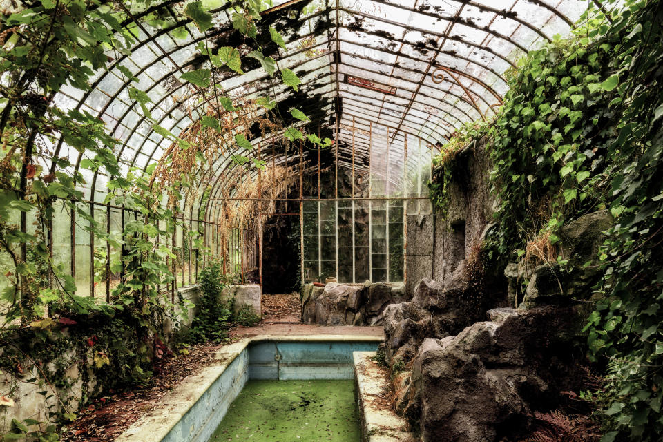 Photographer travels across Europe to document beautiful overgrown sites