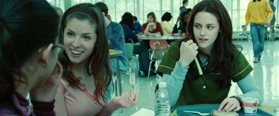 Anna Kendrick and Kristen Stewart