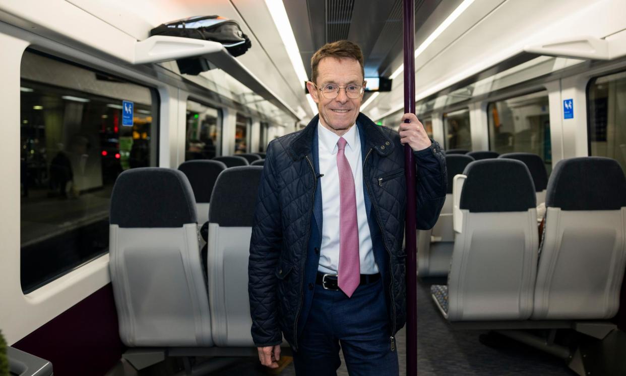 <span>Andy Street is hoping to be elected to a third term in office in May’s West Midlands mayoral election.</span><span>Photograph: Fabio De Paola/The Guardian</span>