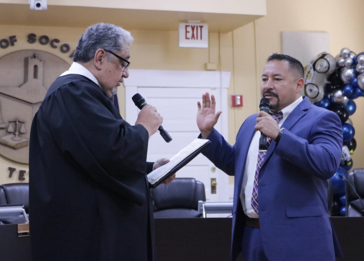 Robert C. Rojas sworn in as new Socorro police chief