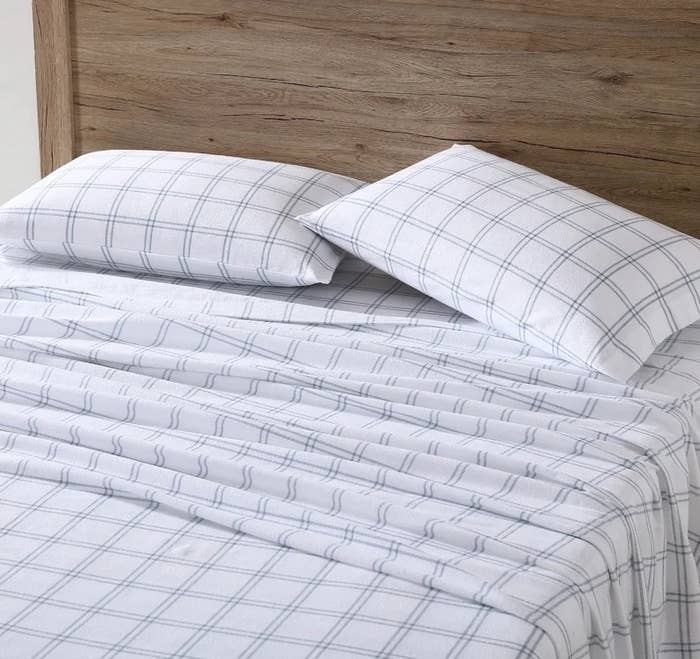 The cozy cotton flannel sheets